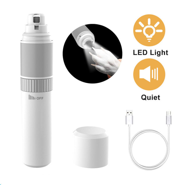 Rechargeable Nail Clippers with LED light