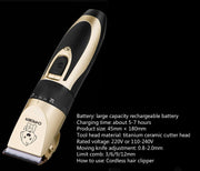 Electric Pet Hair Trimmer