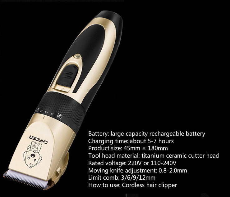 Electric Pet Hair Trimmer