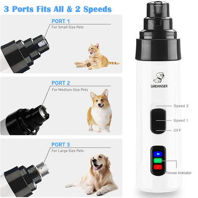 quiet pet grooming nail tool