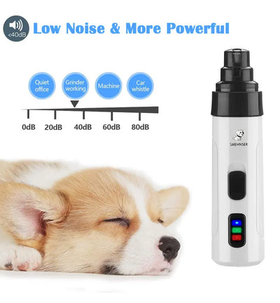quiet pet grooming nail tool