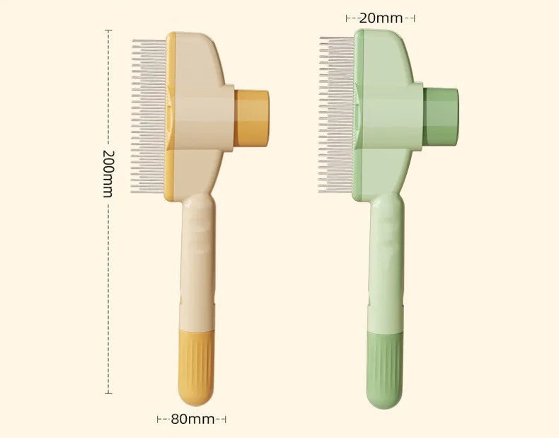 Self-Cleaning Grooming Comb
