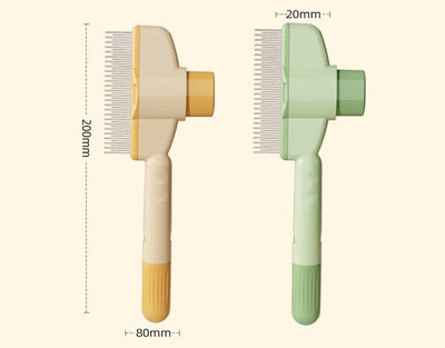 Self-Cleaning Grooming Comb