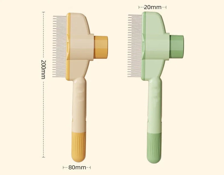Self-Cleaning Grooming Comb