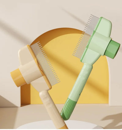 Self-Cleaning Grooming Comb