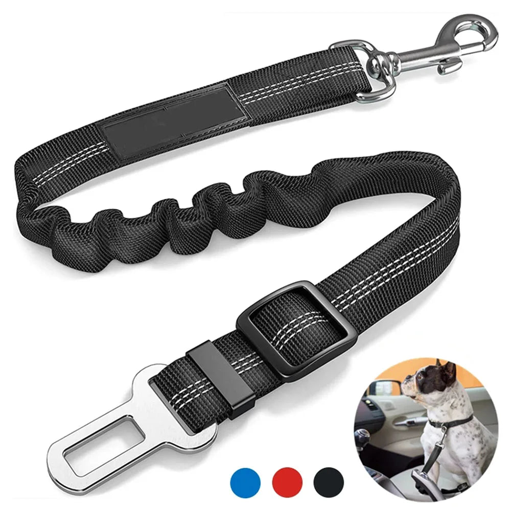 Reflective Dog Car Seat Belt