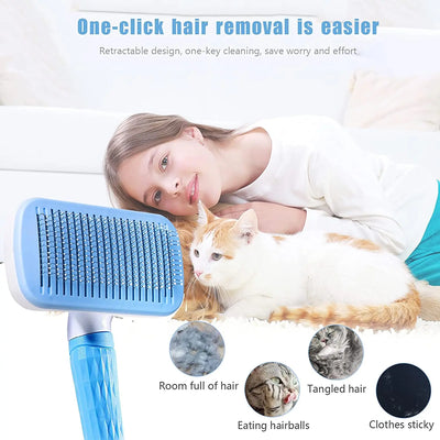 gentle pet fur comb
