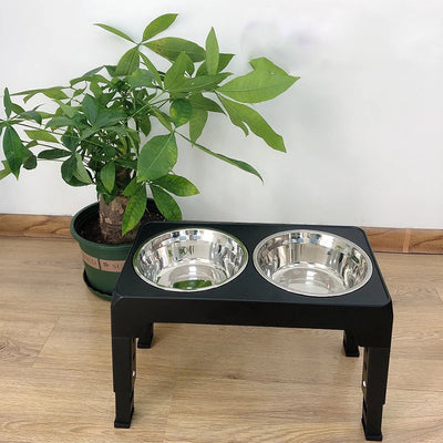 stainless steel elevated dog bowls