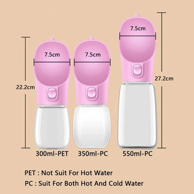 Leakproof Portable Pet Water Bottle
