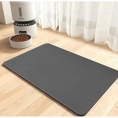 non-slip silicone pet food mat

