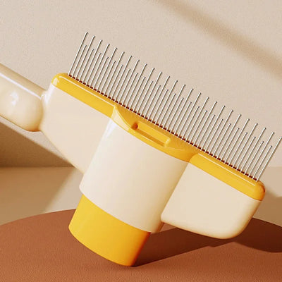 Self-Cleaning Grooming Comb