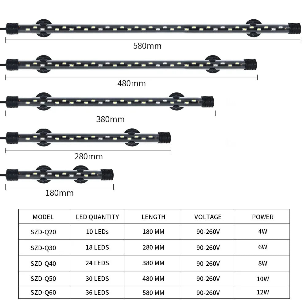 Waterproof LED Aquarium Light
