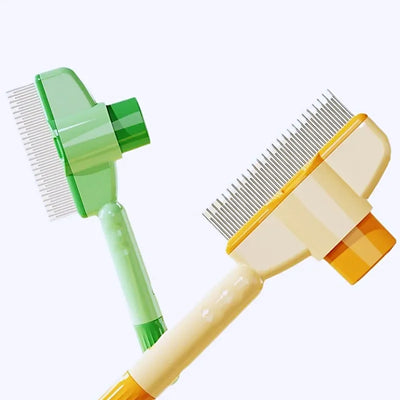 Self-Cleaning Grooming Comb