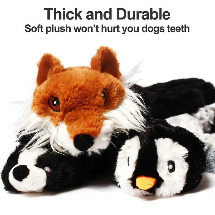 Stuffingless Squeaky Dog Toy
