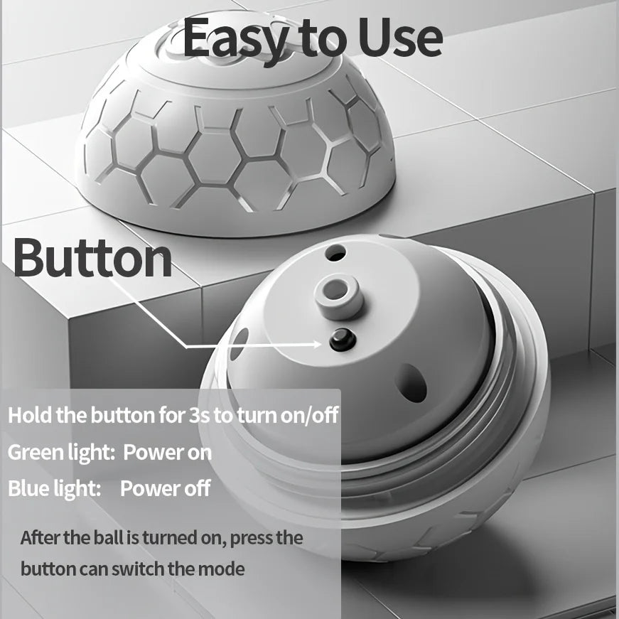 smart led pet ball glowing