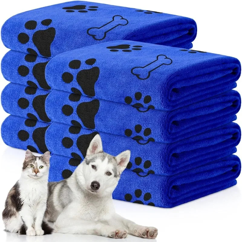 Quick-Dry Microfiber Pet Towel