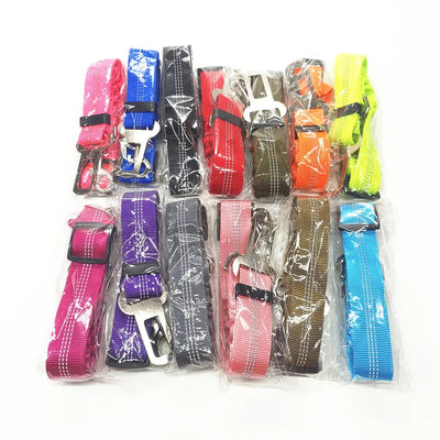Reflective Dog Car Seat Belt