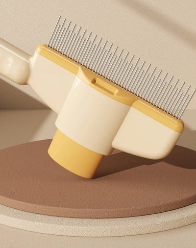 Self-Cleaning Grooming Comb