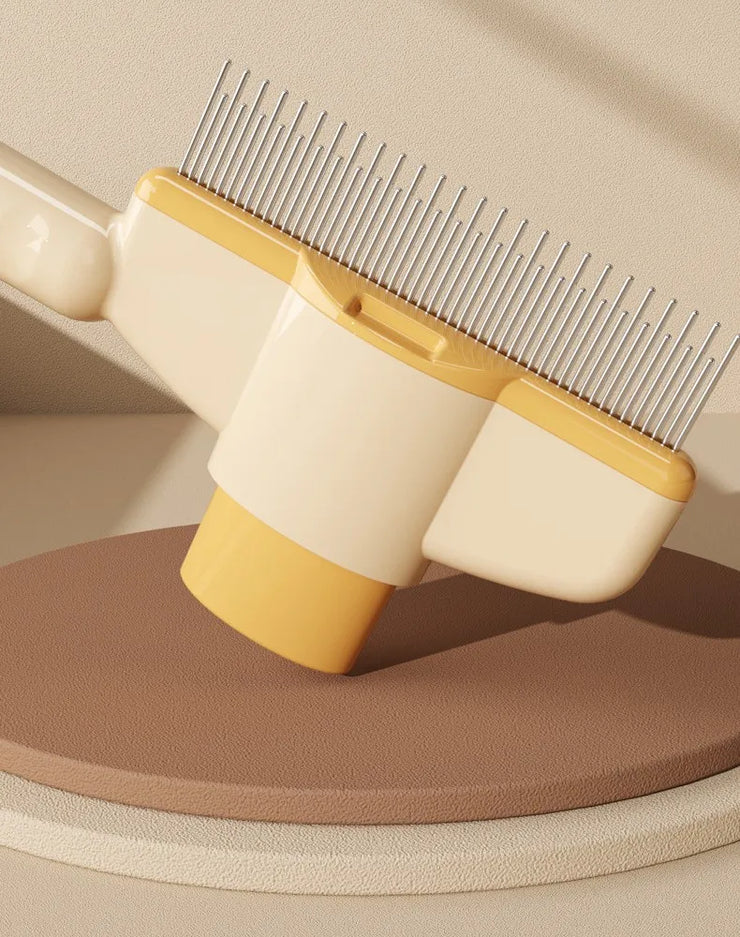 Self-Cleaning Grooming Comb