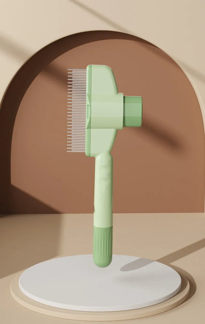 Self-Cleaning Grooming Comb