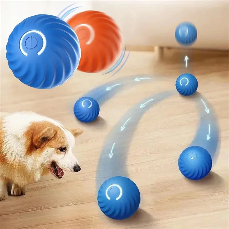 interactive electronic dog toy ball