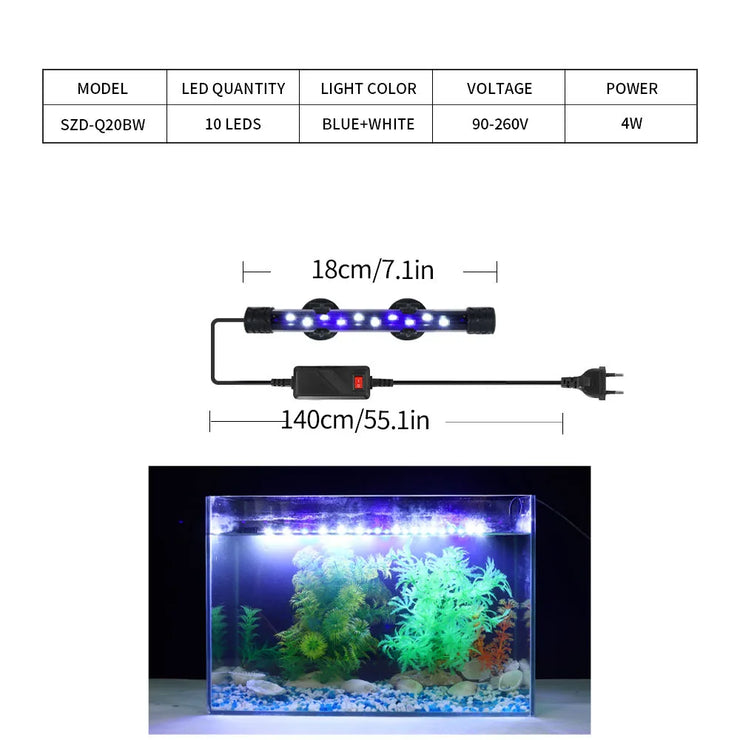 Waterproof LED Aquarium Light