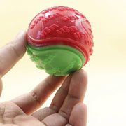 squeaky rubber dog ball