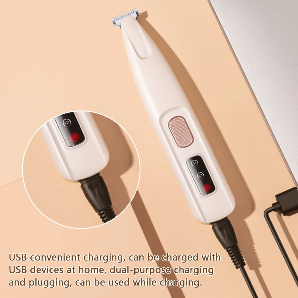 Rechargeable Pet Nail Grinder with LED Light