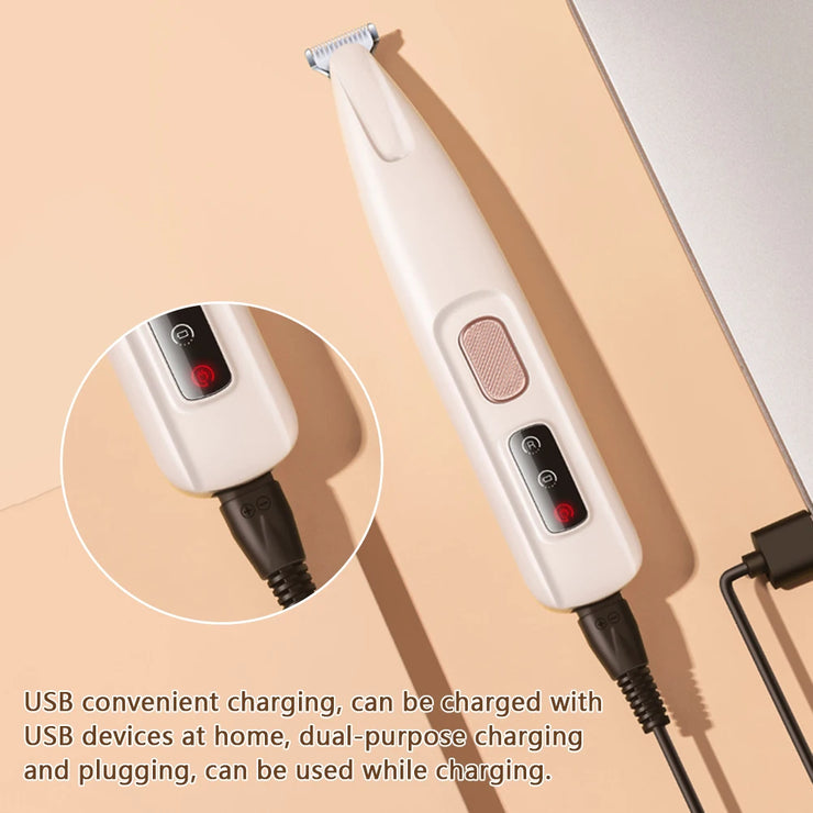 Rechargeable Pet Nail Grinder with LED Light