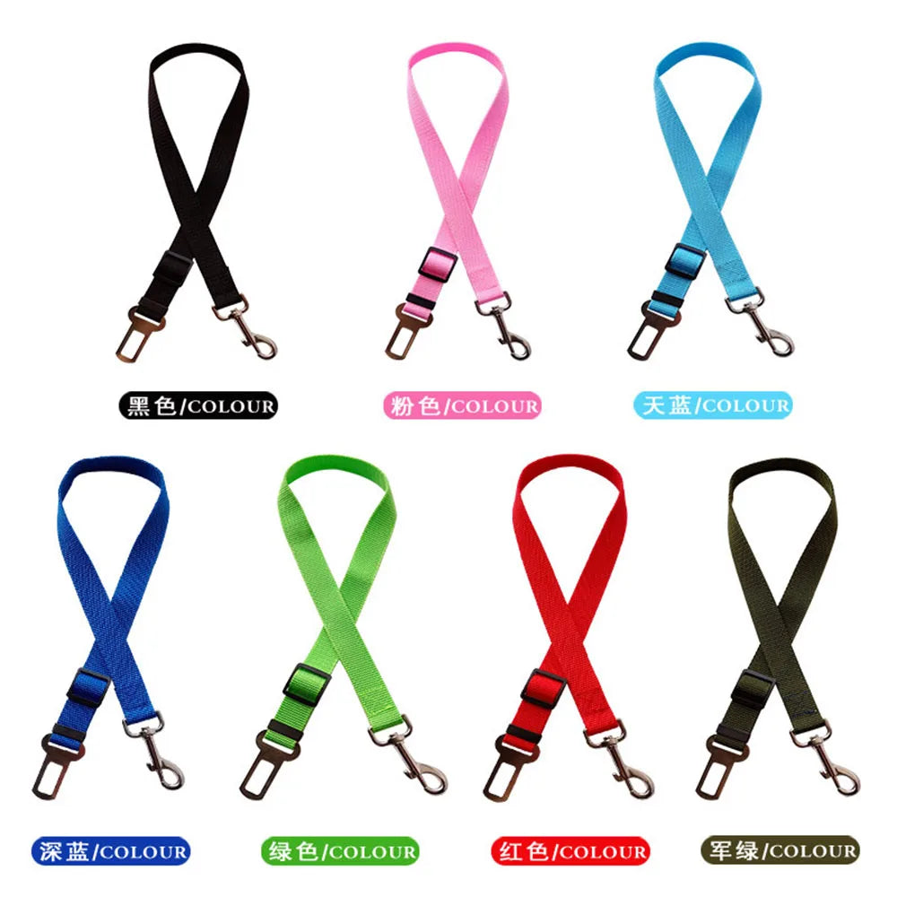 Reflective Dog Car Seat Belt