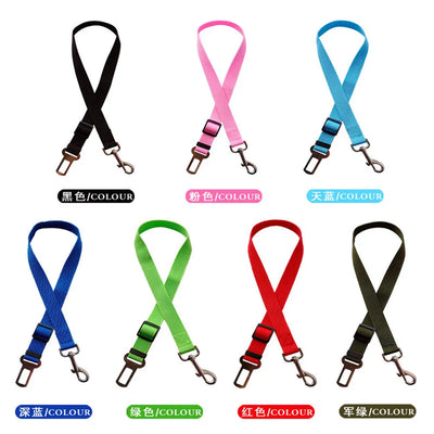 Reflective Dog Car Seat Belt
