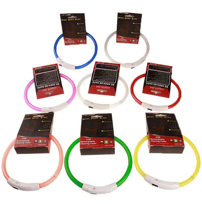 usb dog safety collar