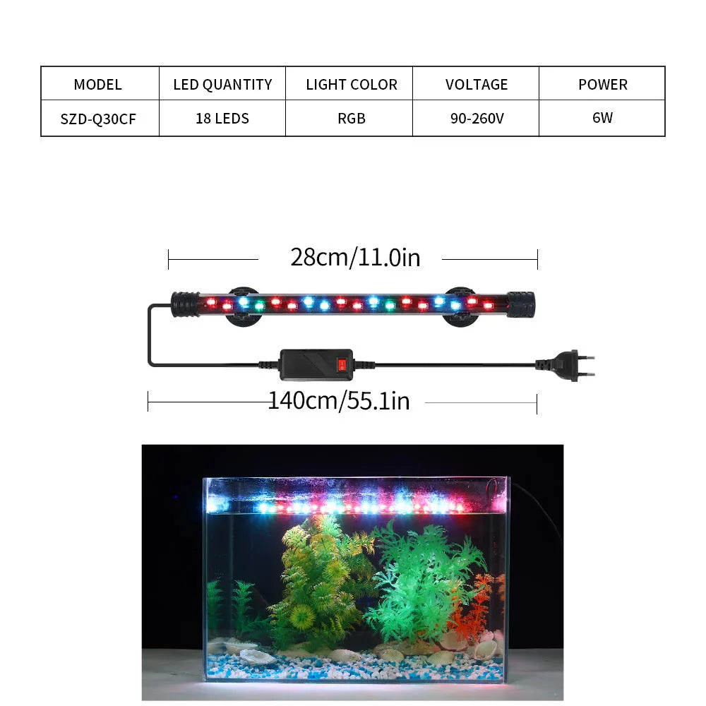 Waterproof LED Aquarium Light