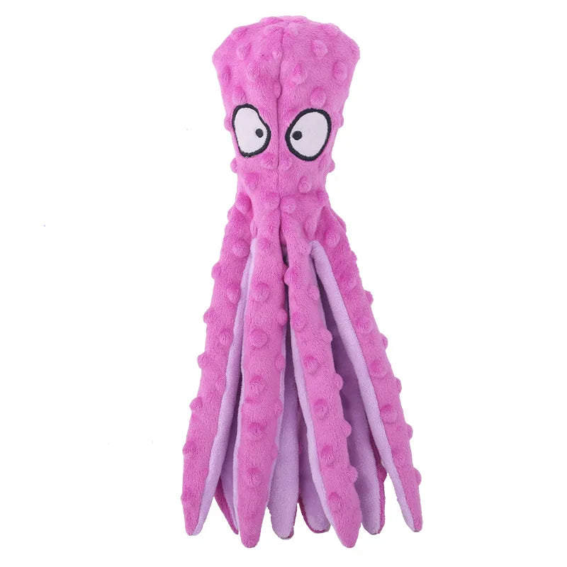 Plush Dinosaur Dog Toy