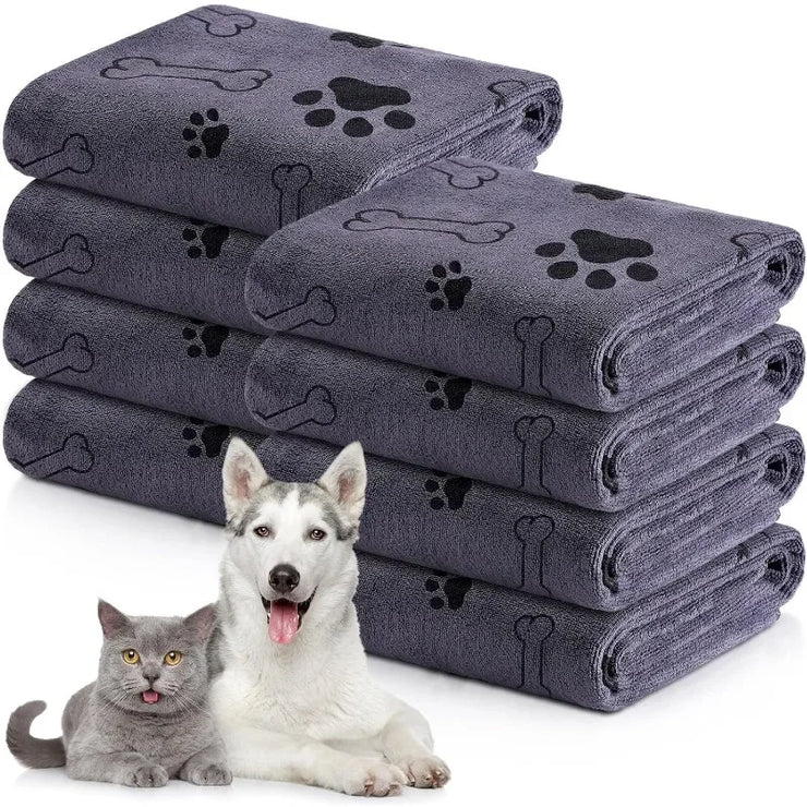 Quick-Dry Microfiber Pet Towel