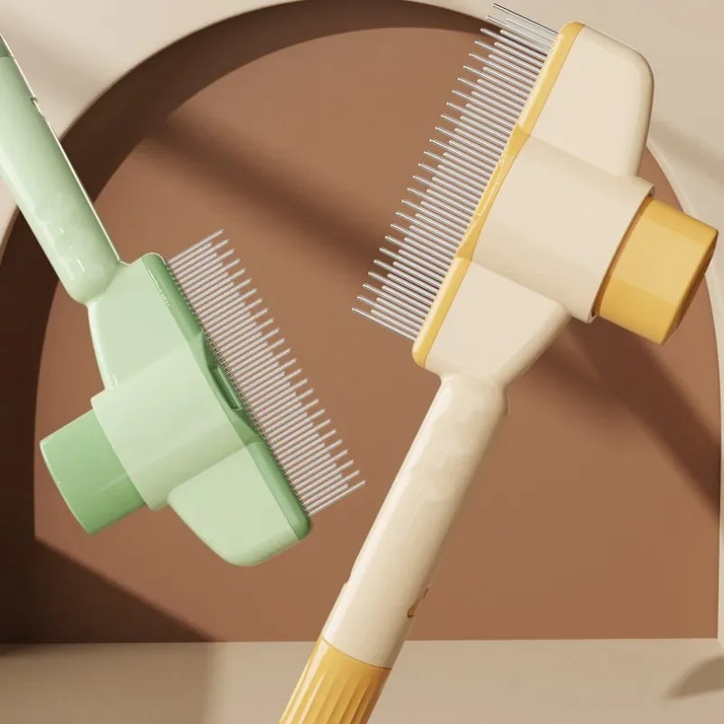 Self-Cleaning Grooming Comb