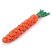 Durable Carrot Rope Dog Chew Toy