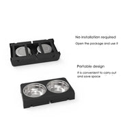 raised pet feeder for dogs
