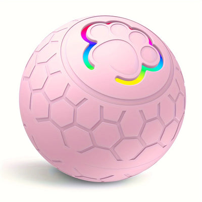 motion-activated pet light-up ball