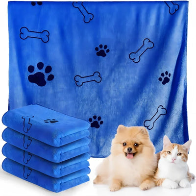 Quick-Dry Microfiber Pet Towel
