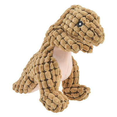 Plush Dinosaur Dog Toy