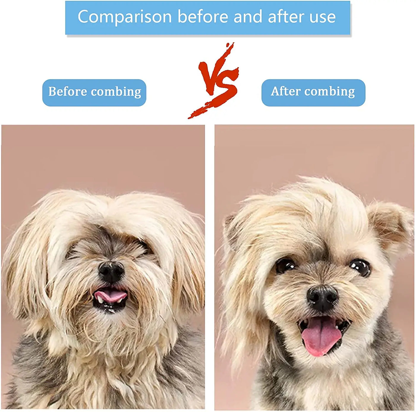 deshedding pet brush tool