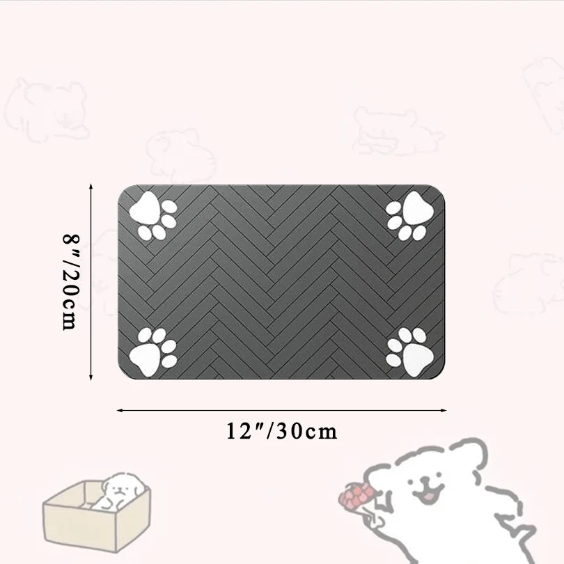 waterproof mat for dog bowls