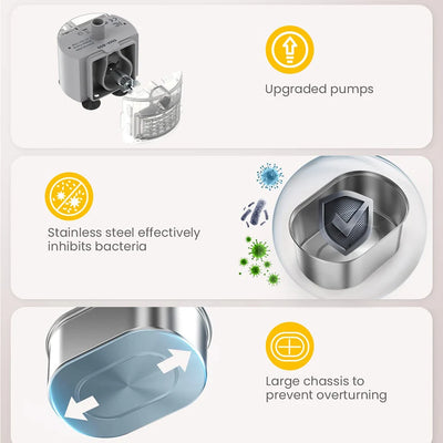filtered pet drinking fountain
