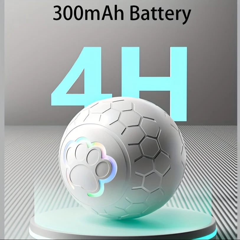 motion-activated pet light-up ball