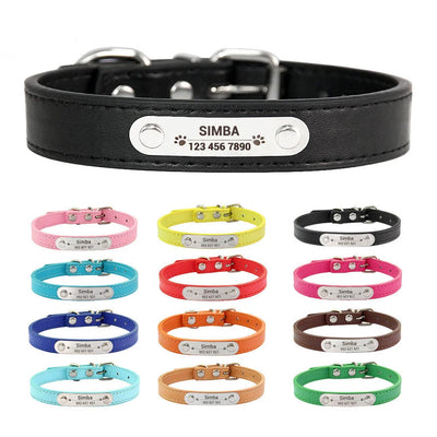 custom dog collar with name