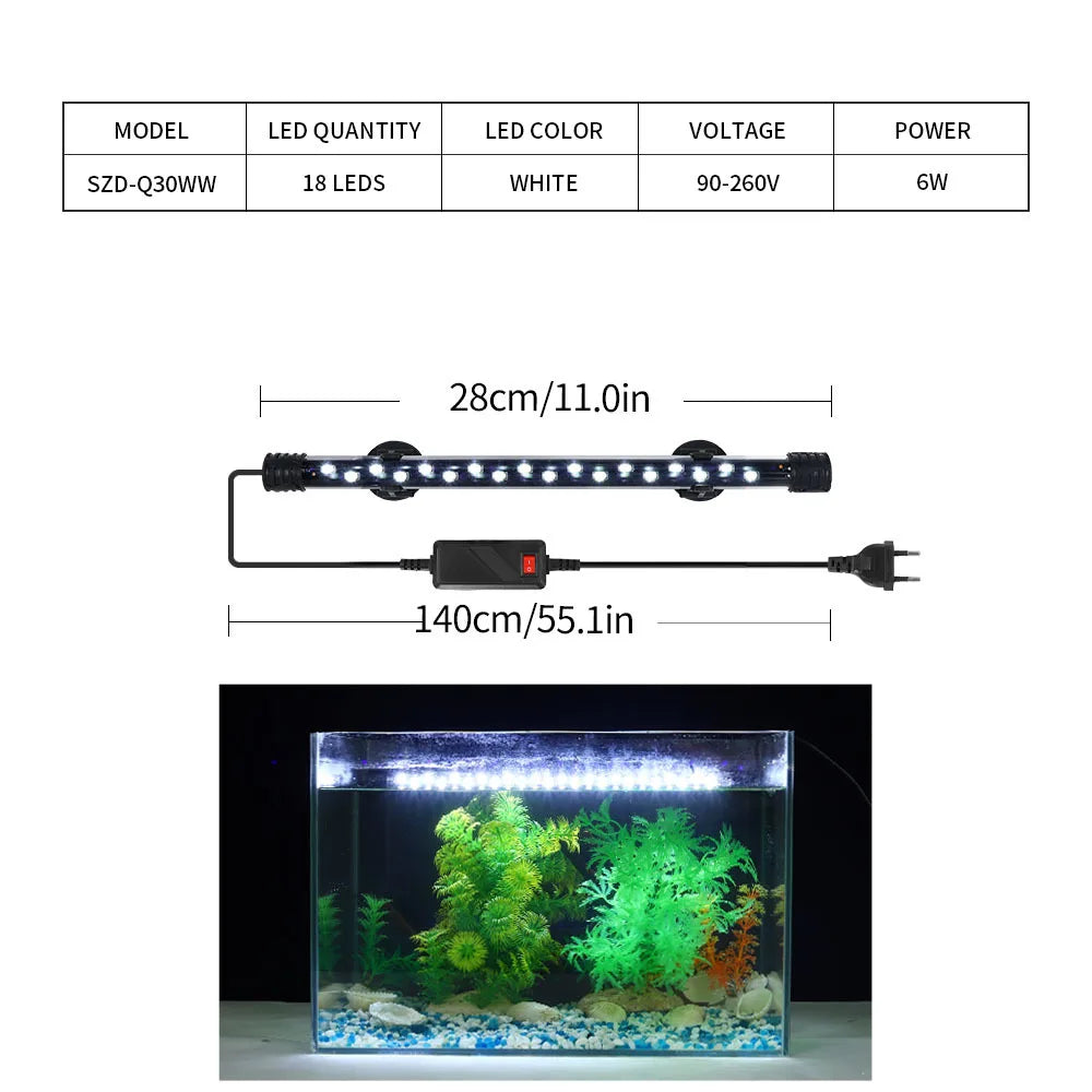 Waterproof LED Aquarium Light