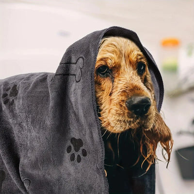 Quick-Dry Microfiber Pet Towel