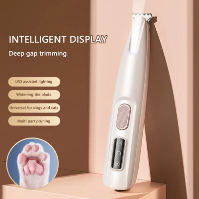 Rechargeable Pet Nail Grinder with LED Light