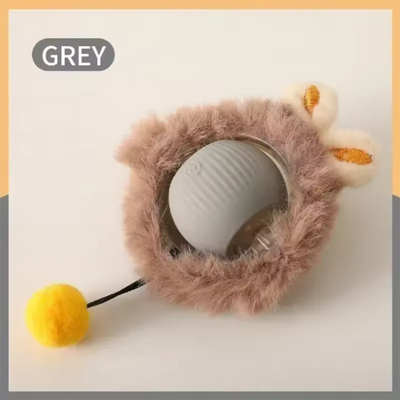 interactive moving cat ball